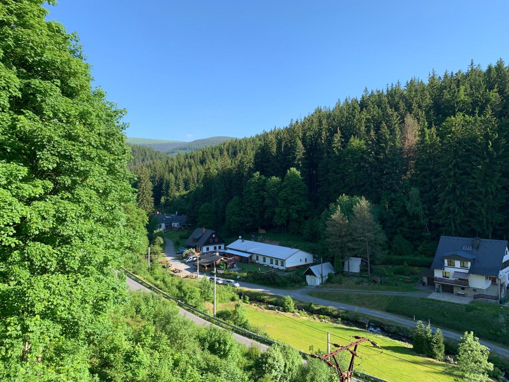 Karlov pod Pradědem Apartmány Orbit Esterno foto